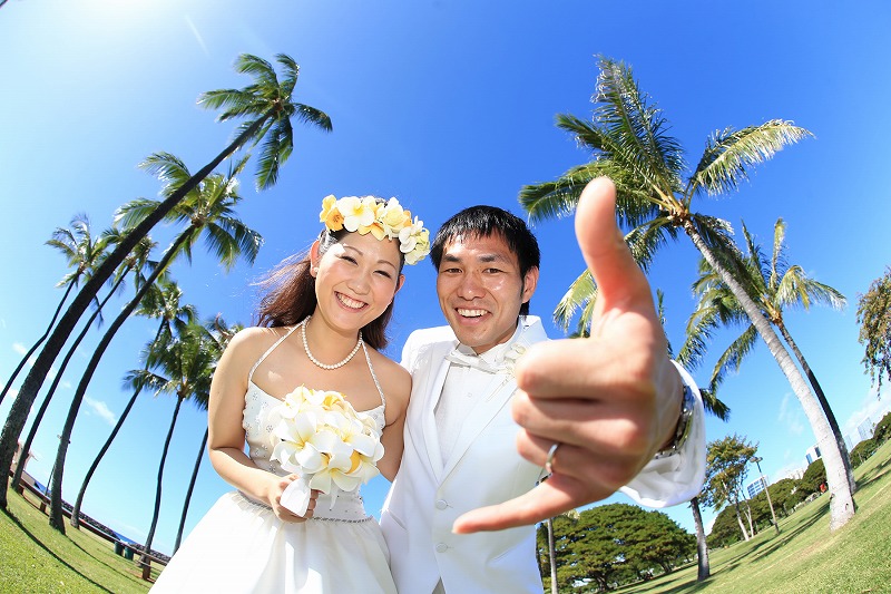 フォトウェディング,ハワイ結婚式,ハワイウェディング,ハワイ写真,出張カメラマン,リノハワイ,お客様の声