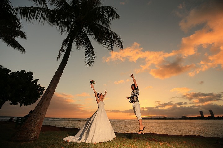 フォトウェディング,ハワイ結婚式,ハワイウェディング,ハワイ写真,出張カメラマン,リノハワイ,お客様の声