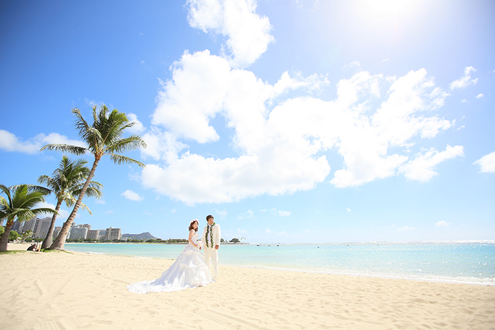 ハワイウェディング,時間がない,リノハワイ,ハワイ婚,ハワイ挙式,フォトウェディングお客様の声